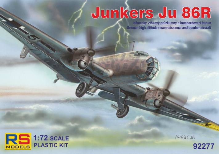 RS MODELS 1/72 92277 JUNERS JU 86R