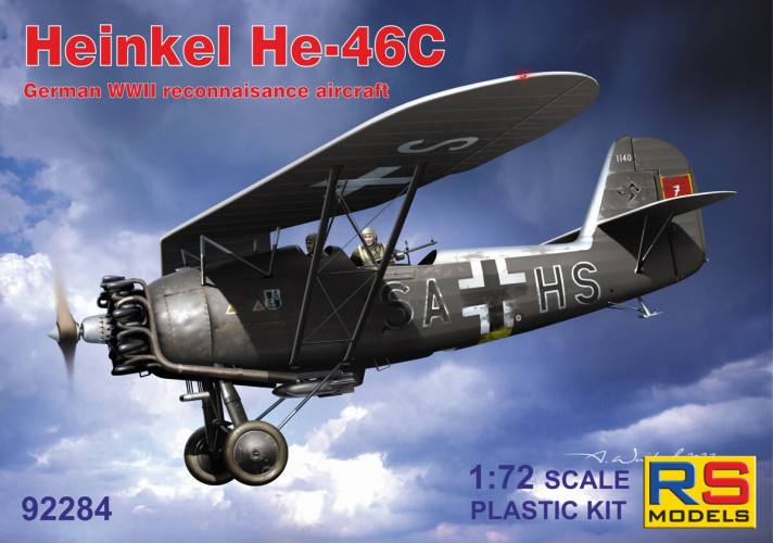 RS MODELS 1/72 92284 HEINKEL HE-46C 
