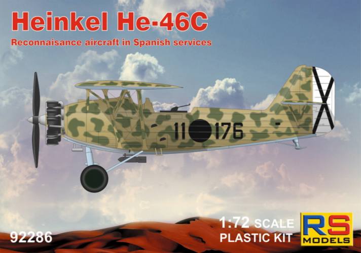 RS MODELS 1/72 92286 HEINKEL HE-46C