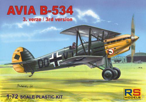RS MODELS 1/72 92079 AVIA B-534 3RD VERSION