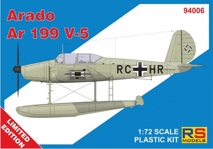 RS MODELS 1/72 94006 ARADO AR 199 V-5