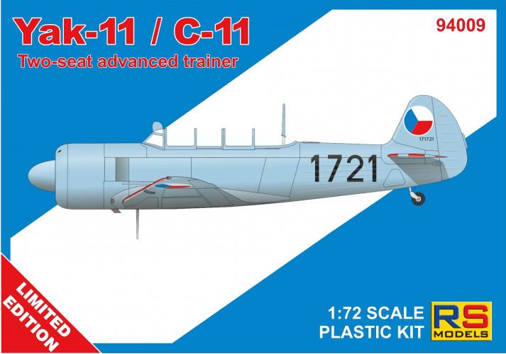 RS MODELS 1/72 94009 YAK-11 / C-11 