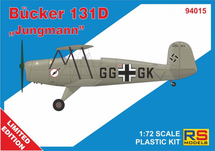 RS MODELS 1/72 94015 BUCKER 131D JUNGMANN