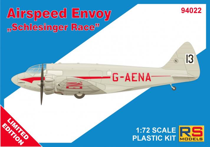 RS MODELS 1/72 94022 AIRSPEED ENVOY SCHLESINGER RACE 