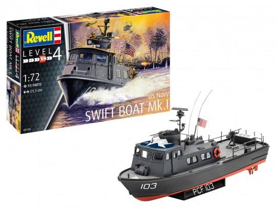 REVELL 1/72 05176 US NAVY SWIFT BOAT MK.I