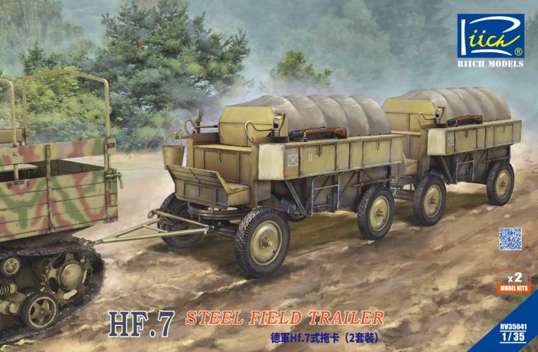 RIICH 1/35 35041 GERMAN HF.7 STEEL FIELD WAGEN