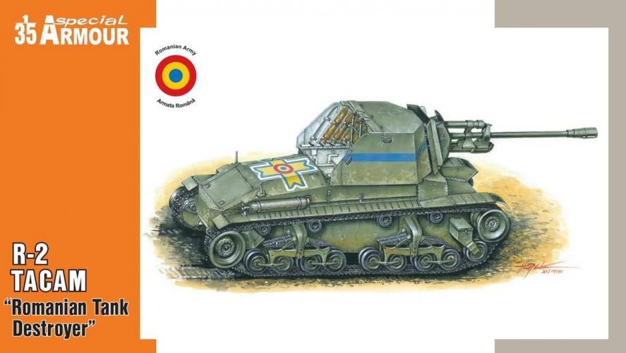 SPECIAL ARMOUR 1/35 35003 R-2 TACAM ROMANIAN TANK DESTROYER