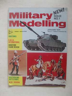 MILITARY MODELLING  MILITARY MODELLING 1971 JAN