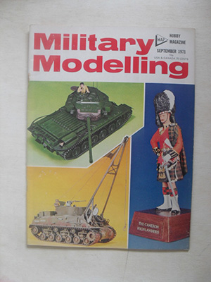 MILITARY MODELLING  MILITARY MODELLING 1971 SEPTEMBER