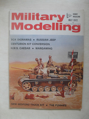 MILITARY MODELLING  MILITARY MODELLING 1972 JULY