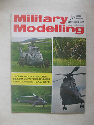 MILITARY MODELLING  MILITARY MODELLING 1972 SEPTEMBER