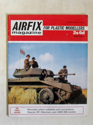 AIRFIX  AIRFIX MAGAZINE 1970 FEBRUARY