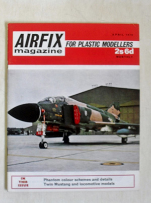 AIRFIX  AIRFIX MAGAZINE 1970 APRIL
