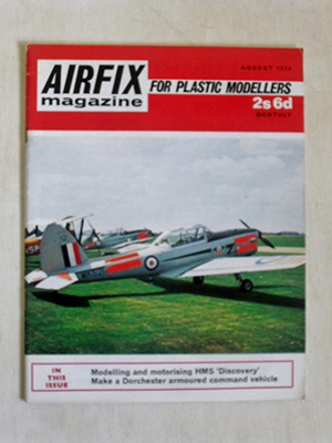 AIRFIX  AIRFIX MAGAZINE 1970 AUGUST