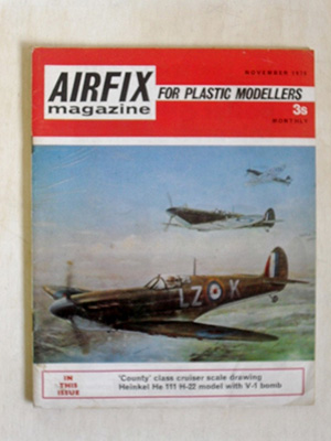 AIRFIX  AIRFIX MAGAZINE 1970 NOV
