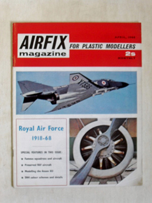 AIRFIX  AIRFIX MAGAZINE 1968 APRIL