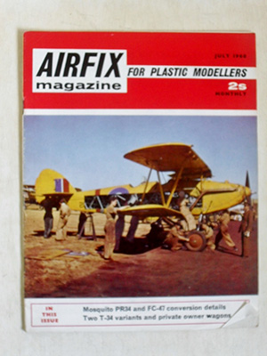 AIRFIX  AIRFIX MAGAZINE 1968 JULY