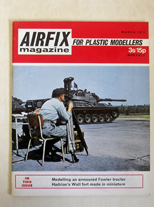 AIRFIX  AIRFIX MAGAZINE 1971 MARCH