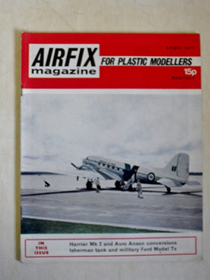 AIRFIX  AIRFIX MAGAZINE 1971 APRIL
