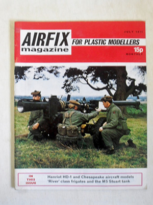 AIRFIX  AIRFIX MAGAZINE 1971 JULY