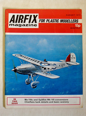AIRFIX  AIRFIX MAGAZINE 1971 AUGUST