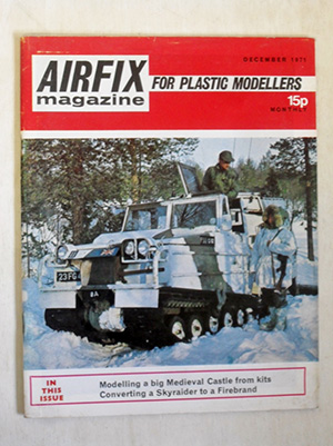 AIRFIX  AIRFIX MAGAZINE 1971 DECEMBER