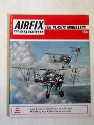 AIRFIX  AIRFIX MAGAZINE 1972 JAN