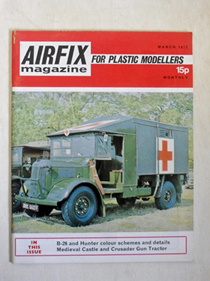 AIRFIX  AIRFIX MAGAZINE 1972 MARCH