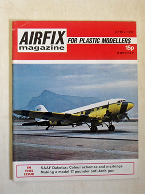 AIRFIX  AIRFIX MAGAZINE 1972 APRIL 