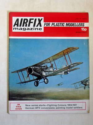 AIRFIX  AIRFIX MAGAZINE 1972 JULY