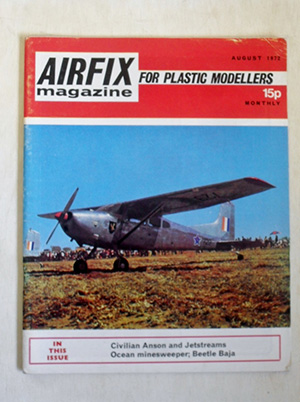 AIRFIX  AIRFIX MAGAZINE 1972 AUGUST 