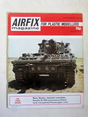AIRFIX  AIRFIX MAGAZINE 1972 NOV