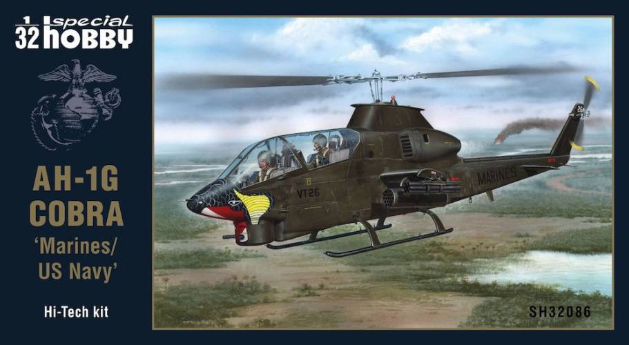 SPECIAL HOBBY 1/32 32086 AH-1G COBRA MARINES/US NAVY