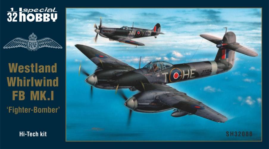 SPECIAL HOBBY 1/32 32088 WESTLAND WHIRLWIND FB MK.I FIGHTER BOMBER