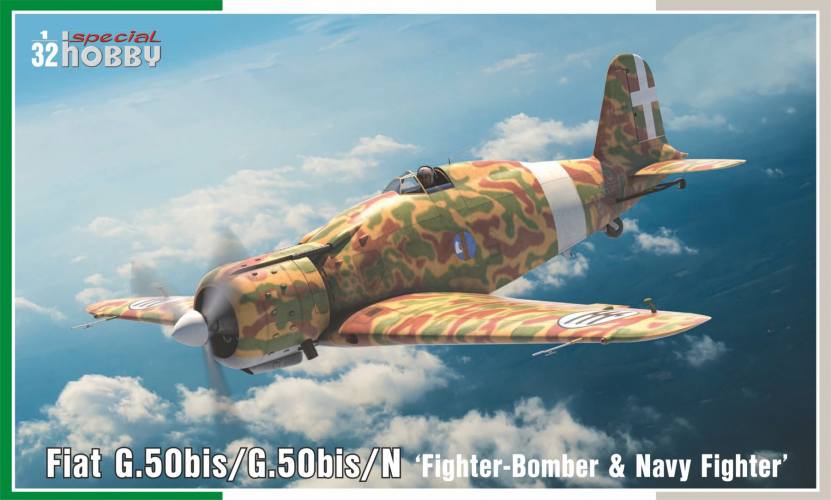 SPECIAL HOBBY 1/32 32089 FIAT G.50BIS/G.50BIS/N