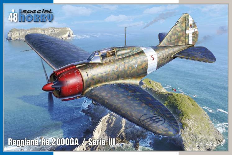 SPECIAL HOBBY 1/48 48205 REGGIANE RE.200GA/ SERIE III
