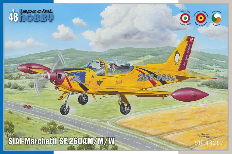 SPECIAL HOBBY 1/48 48207 SIAI-MARCHETTI SF.260AM/M/W