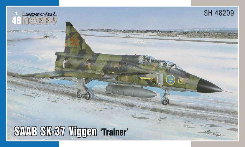 SPECIAL HOBBY 1/48 48209 SAAB SK-37 VIGGEN TRAINER
