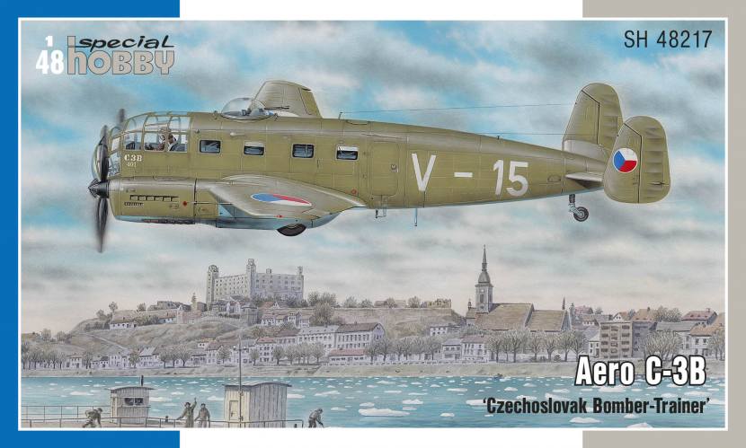 SPECIAL HOBBY 1/48 48217 AERO C-3B CZECHOSLOVAK BOMBER-TRAINER