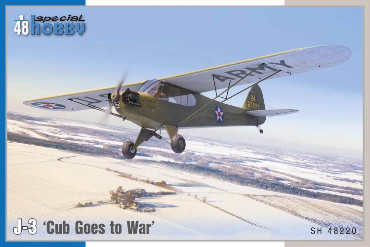 SPECIAL HOBBY 1/48 48220 J-3 CUB GOES TO WAR