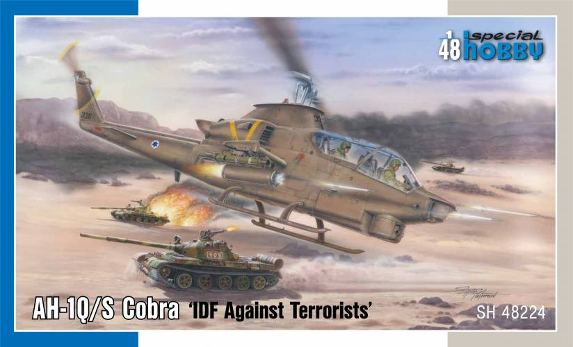 SPECIAL HOBBY 1/48 48224 AH-1Q/S COBRA IDF AGAINST TERRORISTS