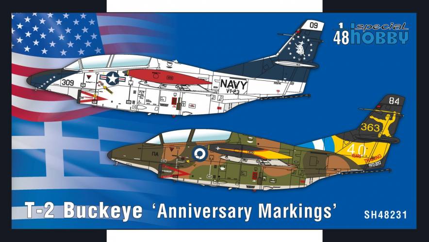SPECIAL HOBBY 1/48 48231 T-2 BUCKEYE ANNIVERSARY MARKINGS