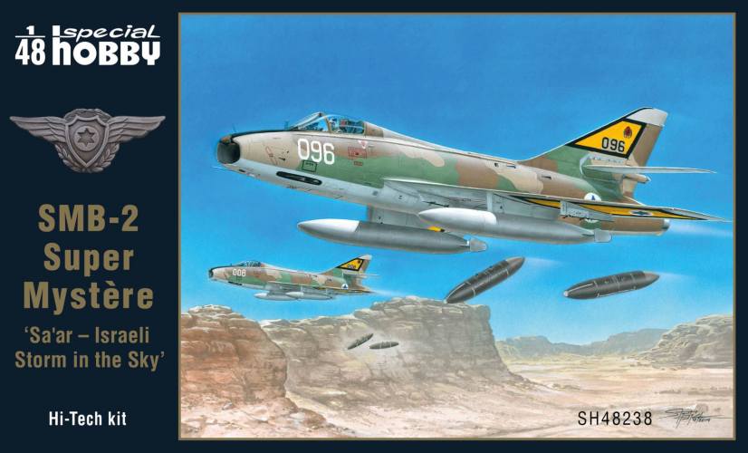SPECIAL HOBBY 1/48 48238 SMB-2 SUPER MYSTERE SAAR ISRAELI STORM IN THE SKY  KIT ONLY 