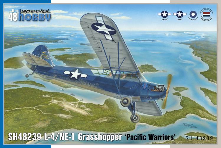 SPECIAL HOBBY 1/48 48239 L-4/NE-1 GRASSHOPPER PACIFIC WARRIORS