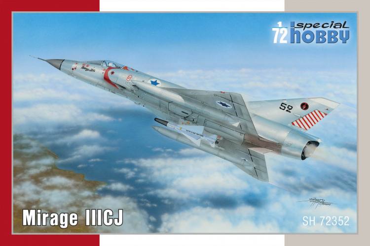 SPECIAL HOBBY 1/72 72352 MIRAGE IIICJ
