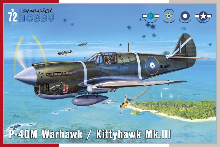 SPECIAL HOBBY 1/72 72382 P-40M WARHAWK KITTYHAWK MK.III