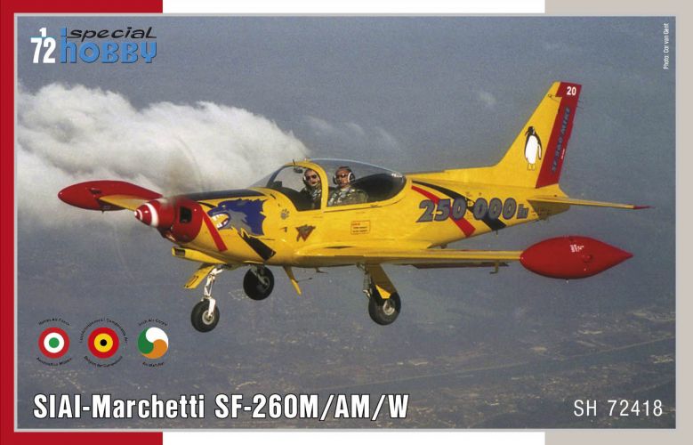 SPECIAL HOBBY 1/72 72418 SIAI-MARCHETTI SF-260M/AM/W