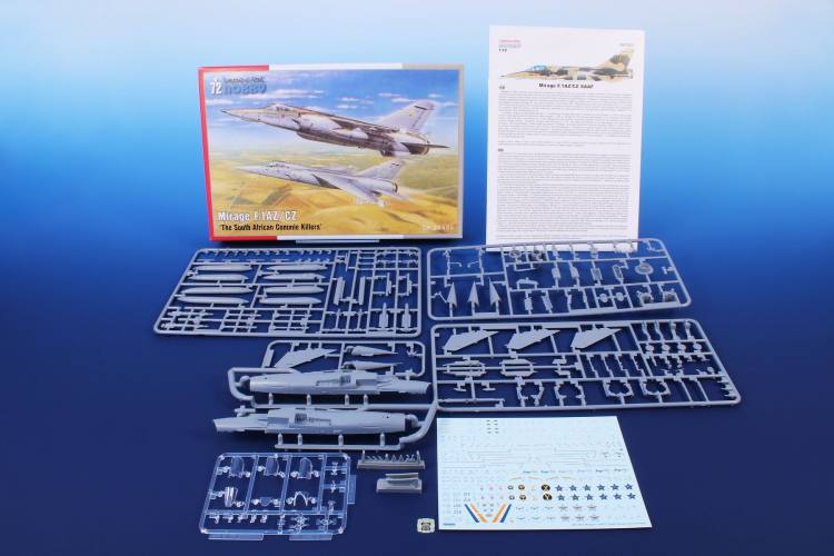 SPECIAL HOBBY 1/72 72435 MIRAGE F.1AZ/CZ THE SOUTH AFRICAN COMMIE KILLERS