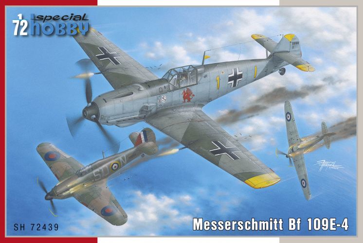 SPECIAL HOBBY 1/72 72439 MESSERSCHMITT BF109E-4