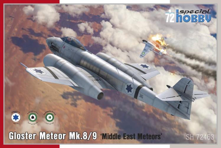 SPECIAL HOBBY 1/72 72463 GLOSTER METEOR MK.8/9